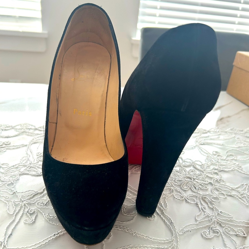 Authentic Suede Christian Louboutin Heels